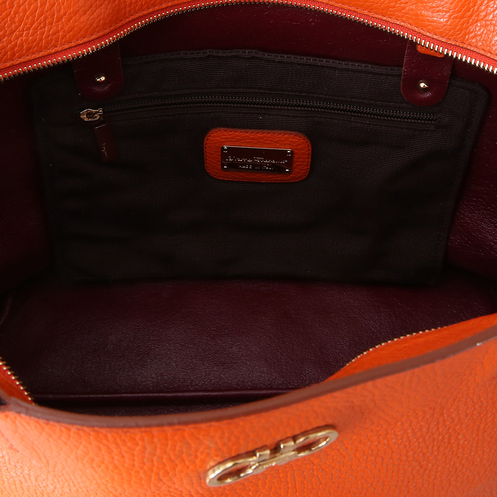 FERRAGAMO(USED)페레가모 레더 쇼퍼백